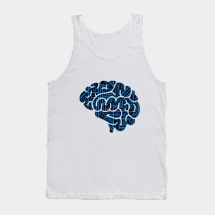 Cybernetic Brain Tank Top